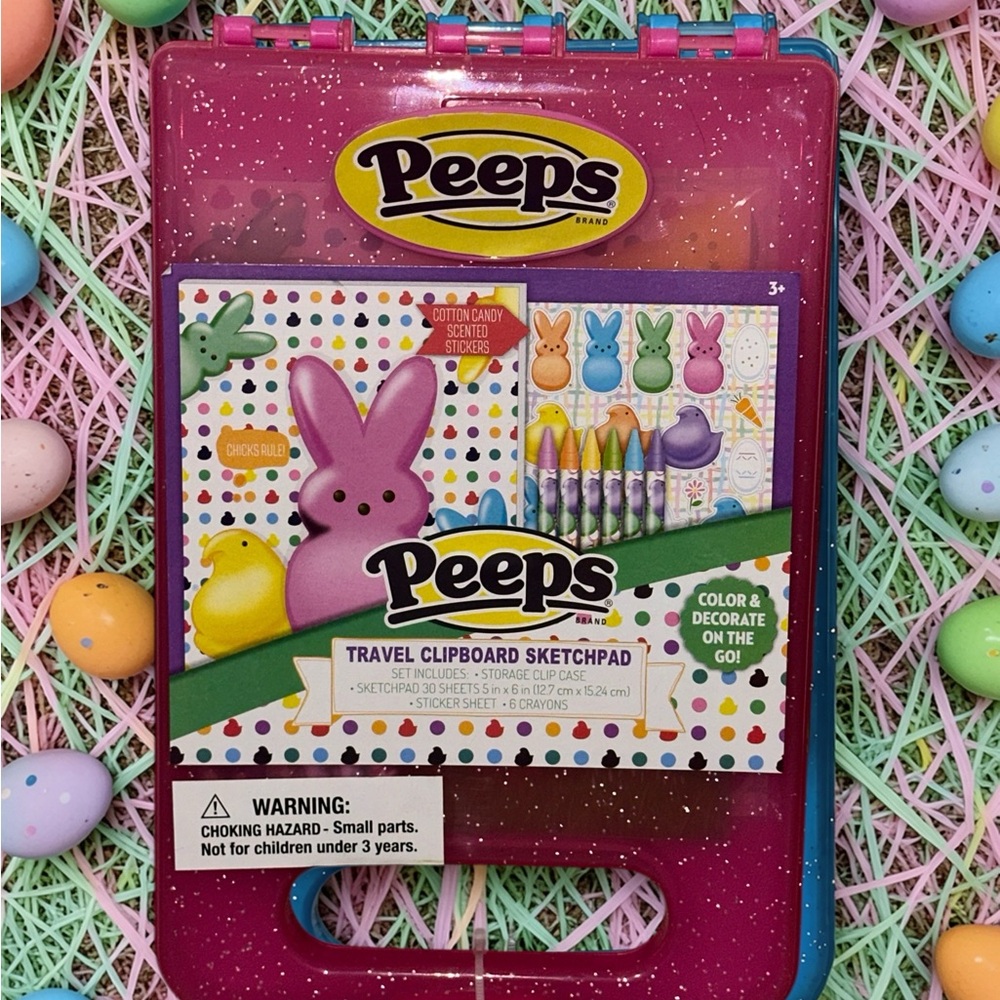 Peeps Travel Clipboard Sketchpad - Pink